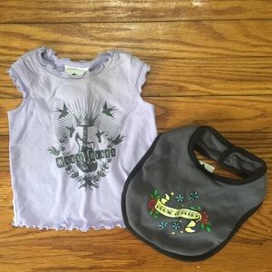 House of Blues Top and Bib Bundle